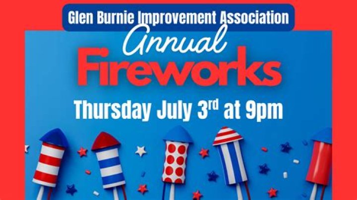GBIA Annual Fireworks Show - Glen Burnie